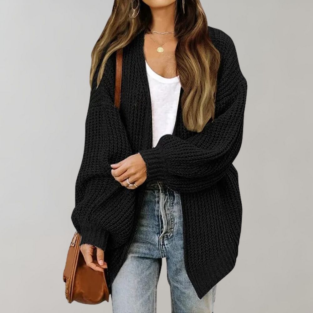 Millicent Hall | Relaxed Open-Front Cardigan