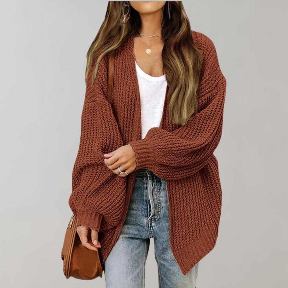 Millicent Hall | Relaxed Open-Front Cardigan