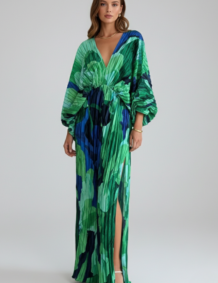 Casual-Loose-Resort-Long-Dress-with-V-Neckline_3.png