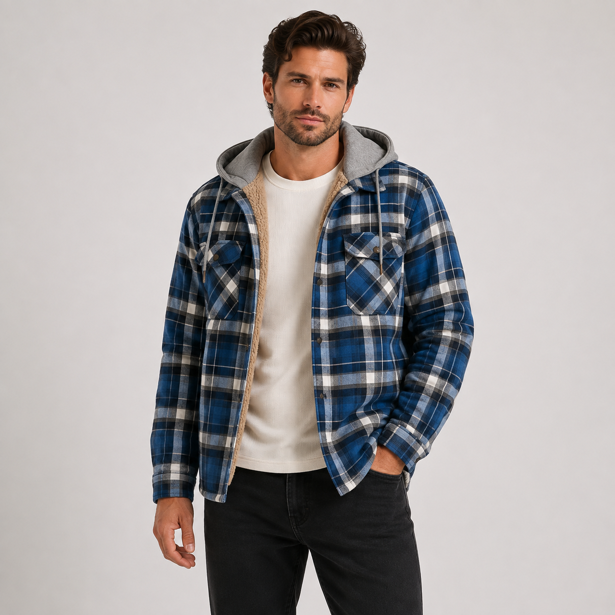 CharlesSharpePlaidHoodedFleece-LinedJacket.png
