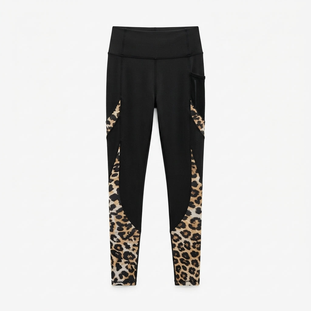Charlotte Osborne | Legging imprimé léopard taille haute avec poche