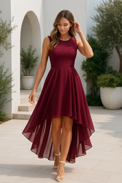 Anastasia Laurent | Elegant High-Low Cocktail Dress For Women