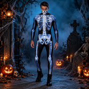 Bone Rattle | Skeleton Halloween Costume For Men