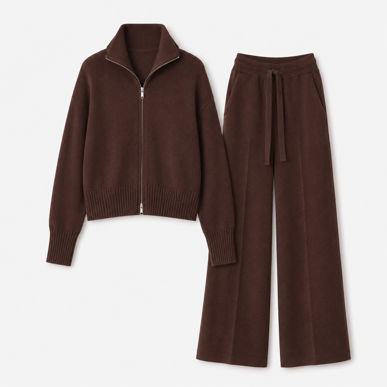 DaisyMorganChocolateBrownKnitZip-UpLoungeSet-product.png