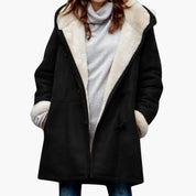 Cecily Barrington | Sherpa-Lined Hooded Toggle Coat