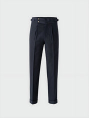 Luca Verano | Tailored Pleated Smart Trousers