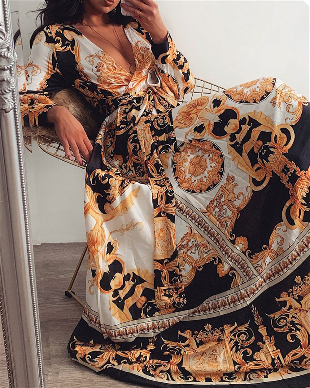 Isabella Conti | Riviera Bohemian Maxi Dress Luxe