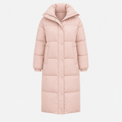 Eleanor Smith | Pink Longline Puffer Coat