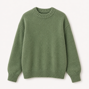 Felicity Brown | Sage Green Relaxed Fit Knit Sweater