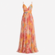 Flora Bennett | Watercolour Print Sleeveless Maxi Dress
