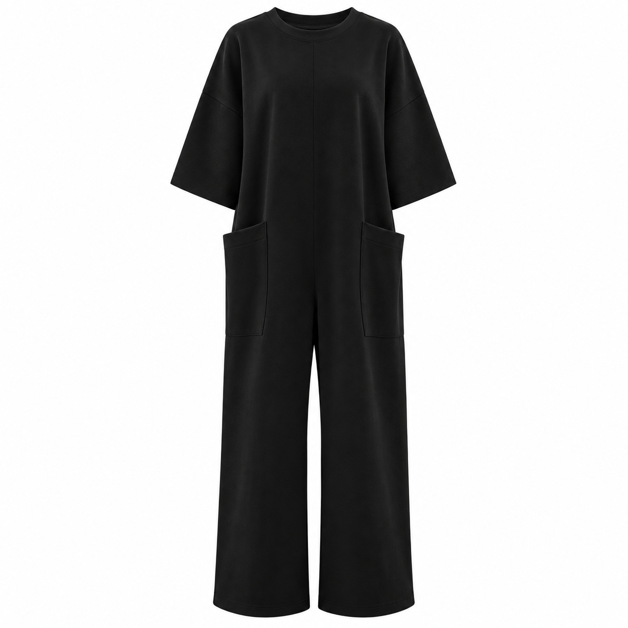 Freya Calderwood | Wide Leg Jumpsuit With Short Sleeves