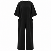 Freya Calderwood | Wide Leg Jumpsuit With Short Sleeves