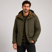 Jasper Thomas | Veste parka isolante à poches multiples