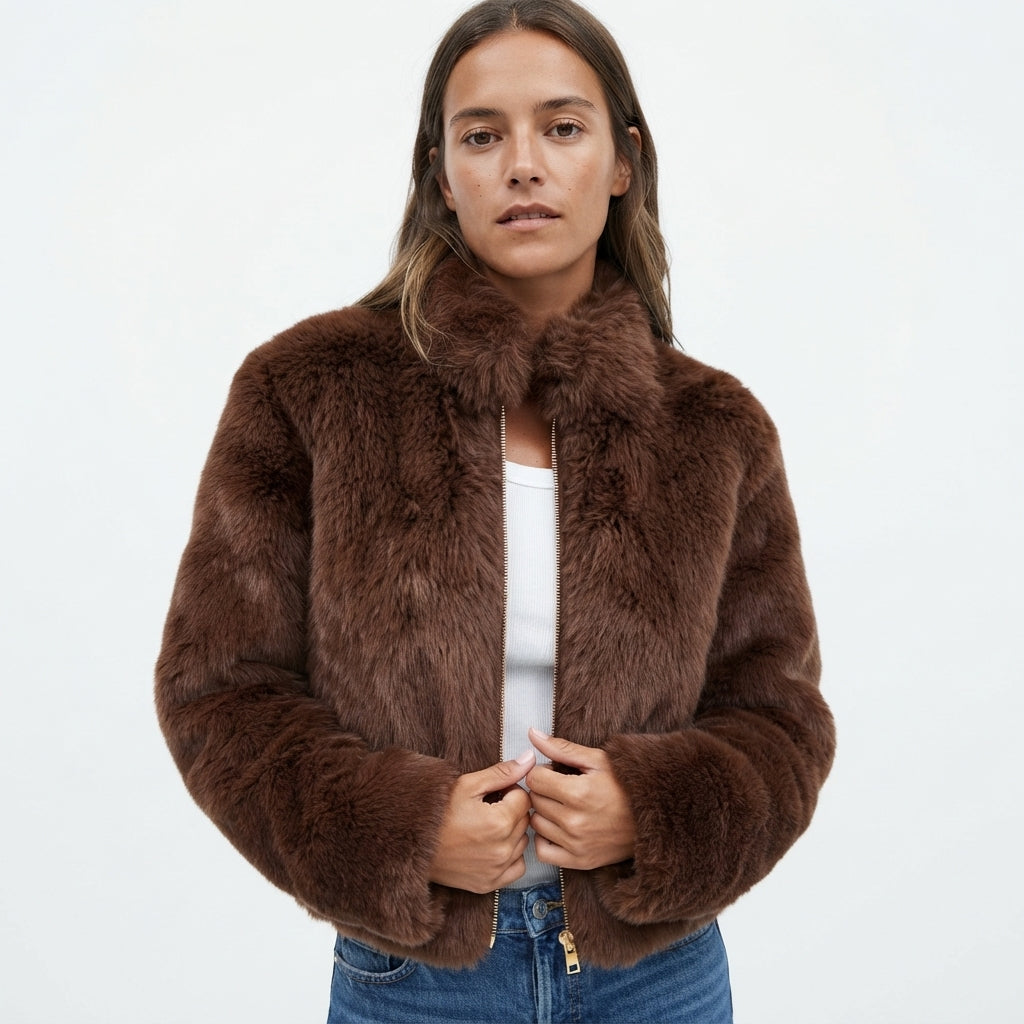 GeorginaPrattPurpleFauxFurJacket-model.jpg