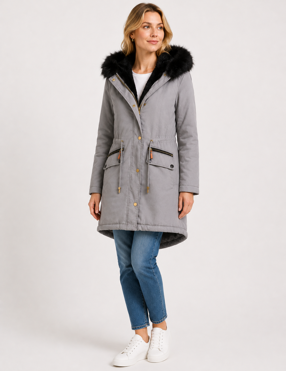HarrietClarkeFauxFurHoodedParkaCoatinRichRed-model.png