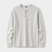 Henry Davies | Soft Henley Neck Shirt for Men