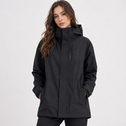 Imogen Walker | Veste shell imperméable oversize noire
