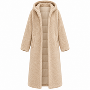 Isabelle Thornton | Reversible Sherpa-Lined Long Puffer Coat