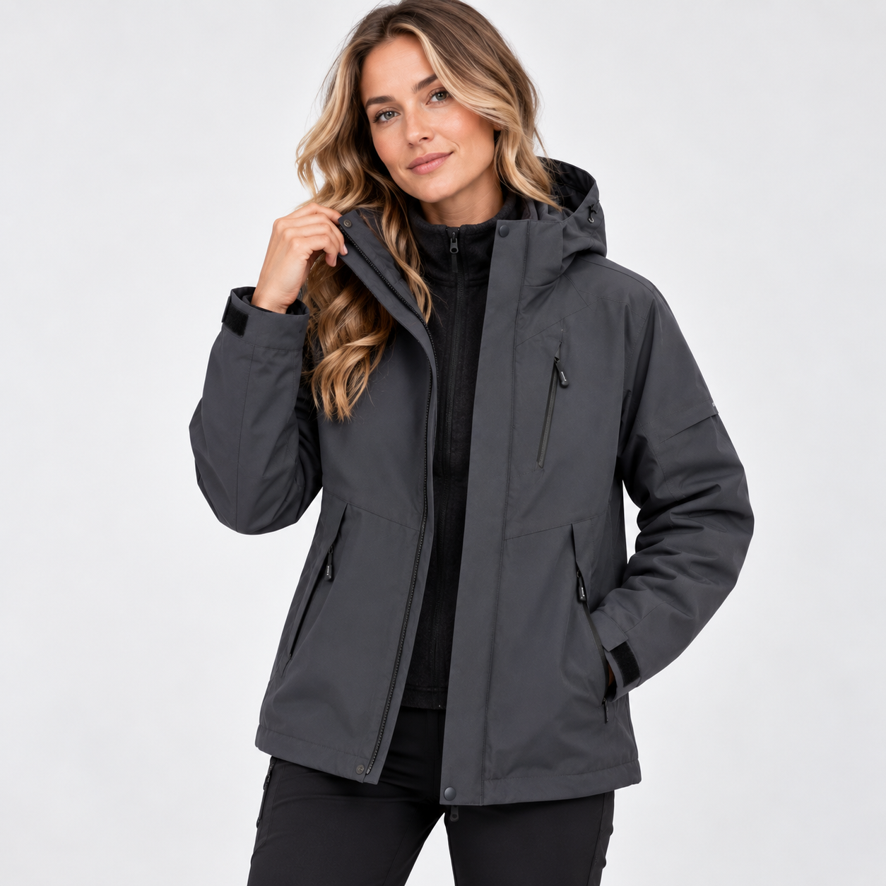 Josephine Barrett | Waterproof Hooded Outdoor Jacket