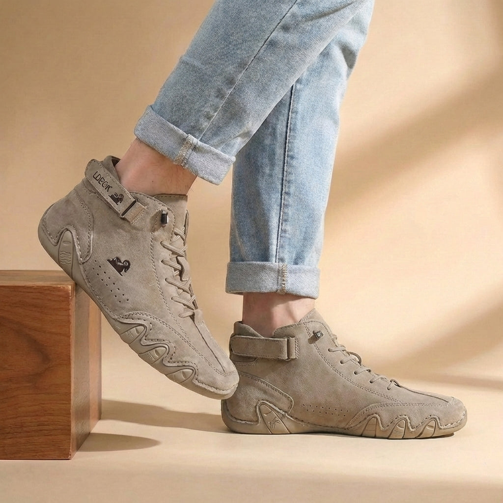 Ethan Sinclair | Bottines haut de gamme en daim pour homme