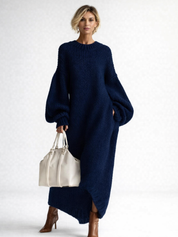 Arabella Scott | Oversized Chunky Knit Maxi Dress