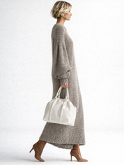 Arabella Scott | Oversized Chunky Knit Maxi Dress