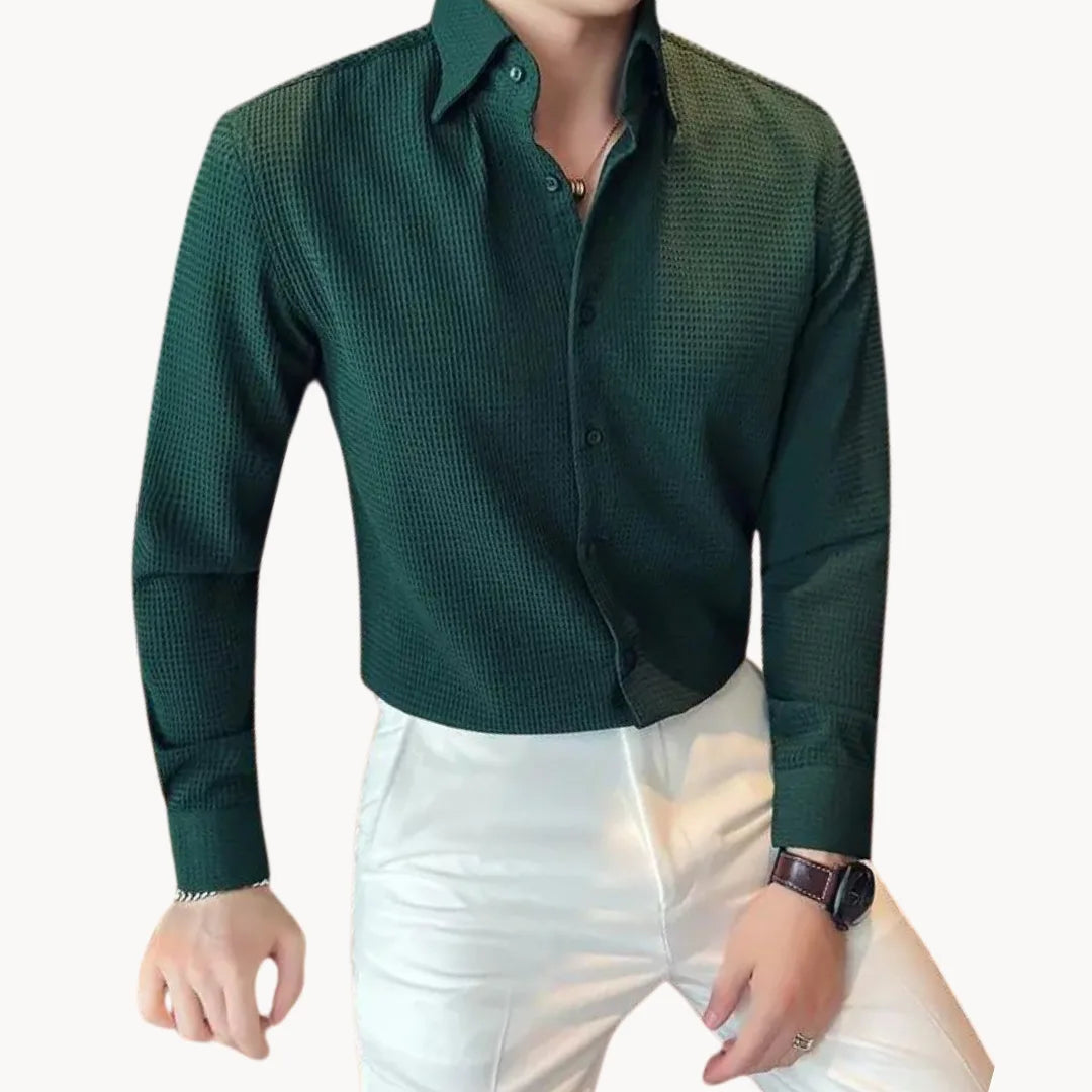 Lang-mouw-overhemd-met-knoopsluiting-en-slim-fit-3.webp