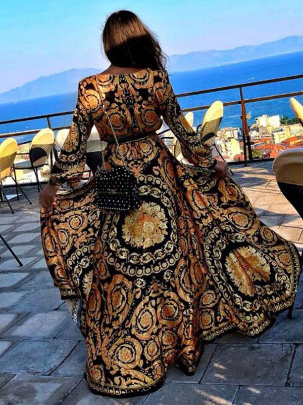 Isabella Conti | Riviera Bohemian Maxi Dress Luxe