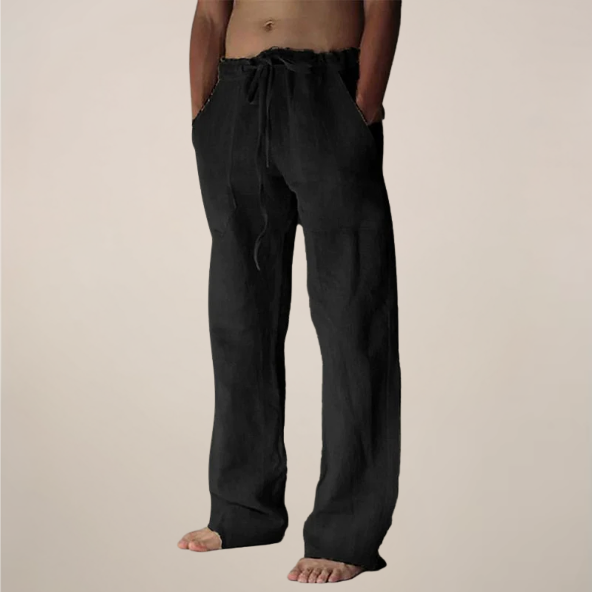 Lorenzo Bellini | Relaxed Linen Trousers For Men