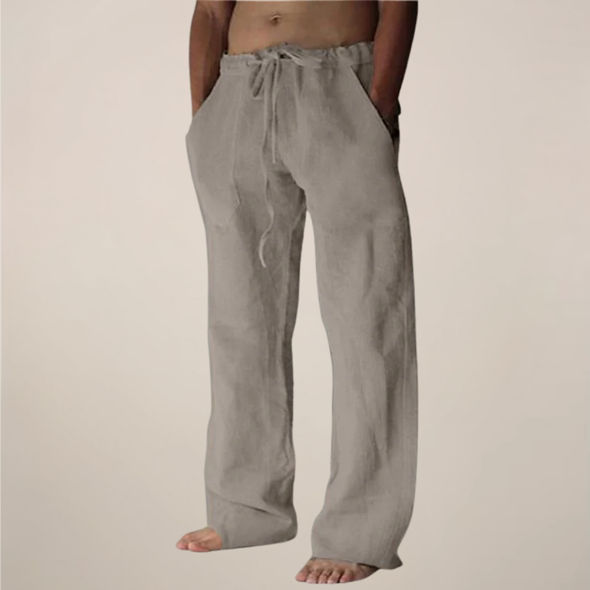 Lorenzo Bellini | Relaxed Linen Trousers For Men
