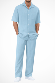 Luca Moretti | Relaxed Luxe Co-Ord Set For Men