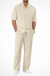 Luca Moretti | Relaxed Luxe Co-Ord Set For Men