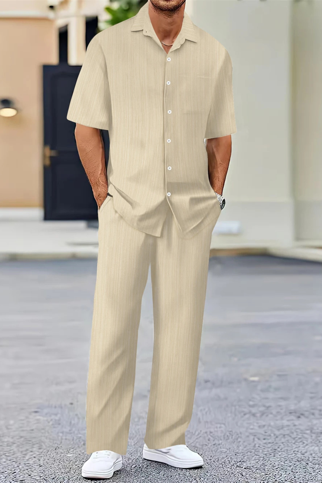 Luca Moretti | Relaxed Luxe Co-Ord Set For Men