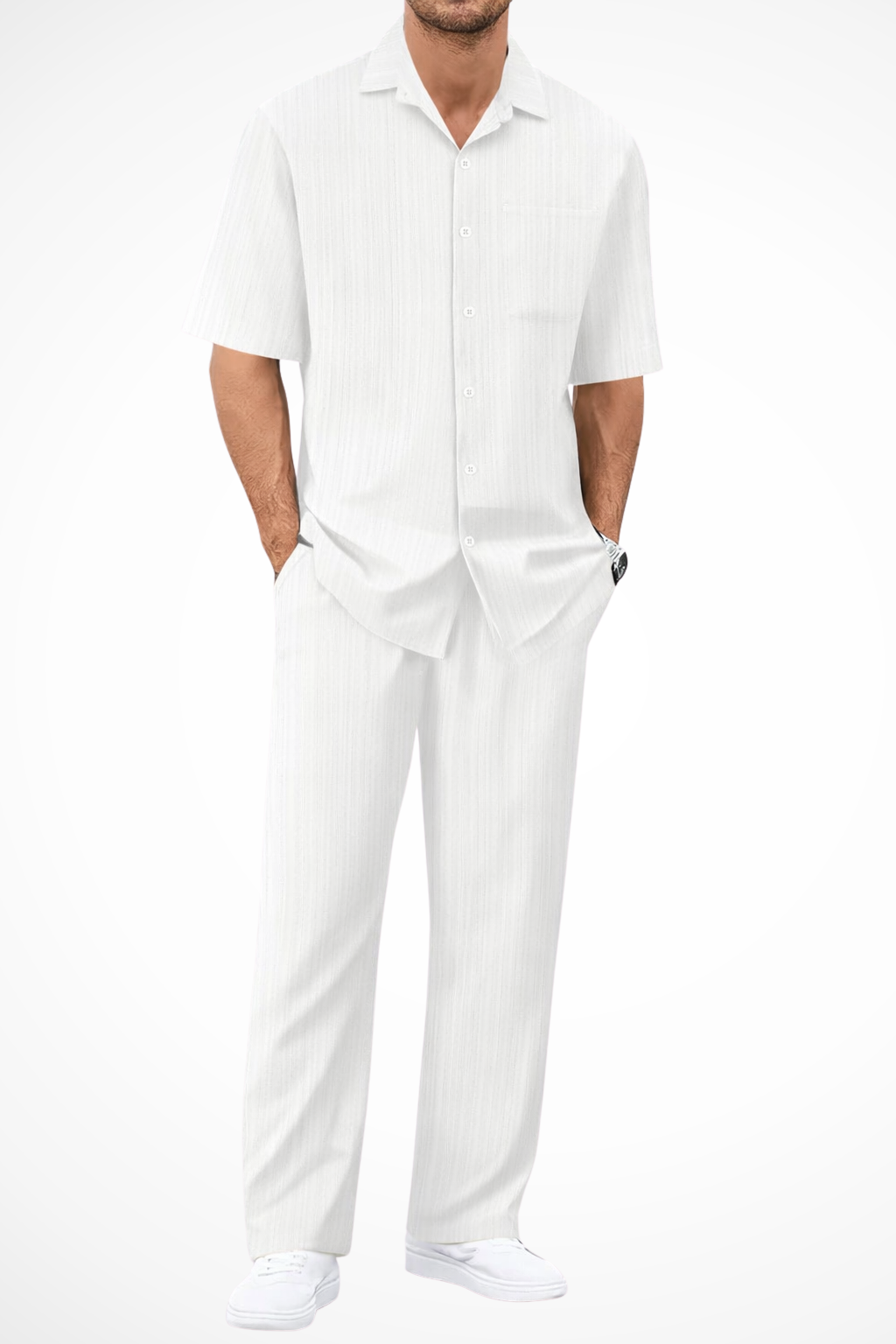 Luca Moretti | Relaxed Luxe Co-Ord Set For Men