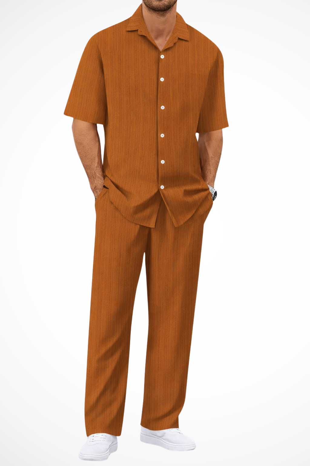 Luca Moretti | Relaxed Luxe Co-Ord Set For Men