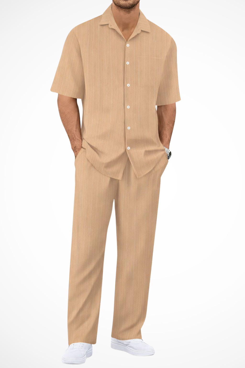 Luca Moretti | Relaxed Luxe Co-Ord Set For Men