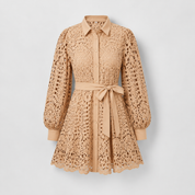 Camille Ashford | Luxury Lace Shirt Dress