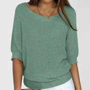 Alice Baker | Relaxed Batwing Knit Sweater