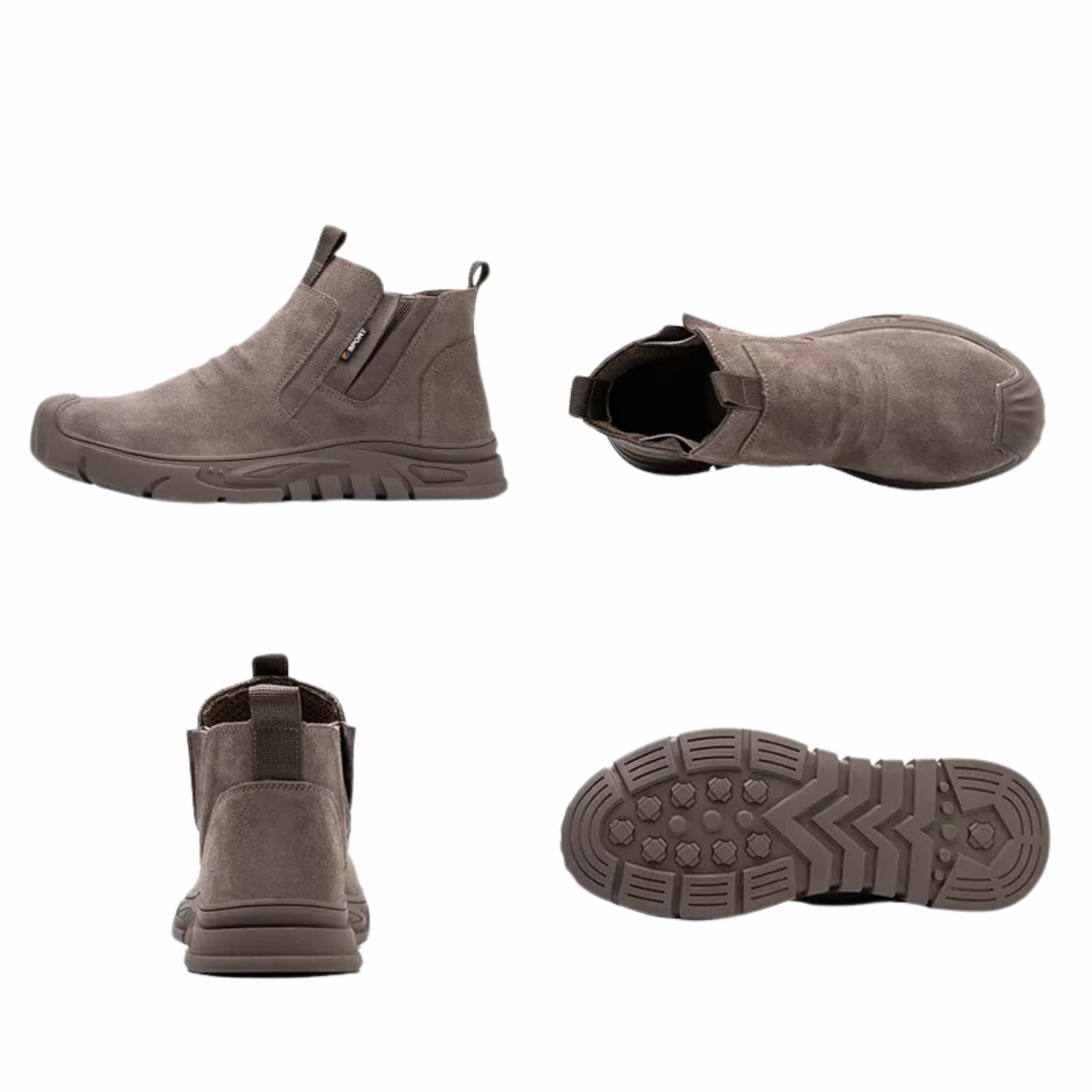 Marco Bellini | Suede Chelsea Boots For Men