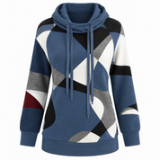Marina Ashwell | Colour Block Cowl Neck Sweater