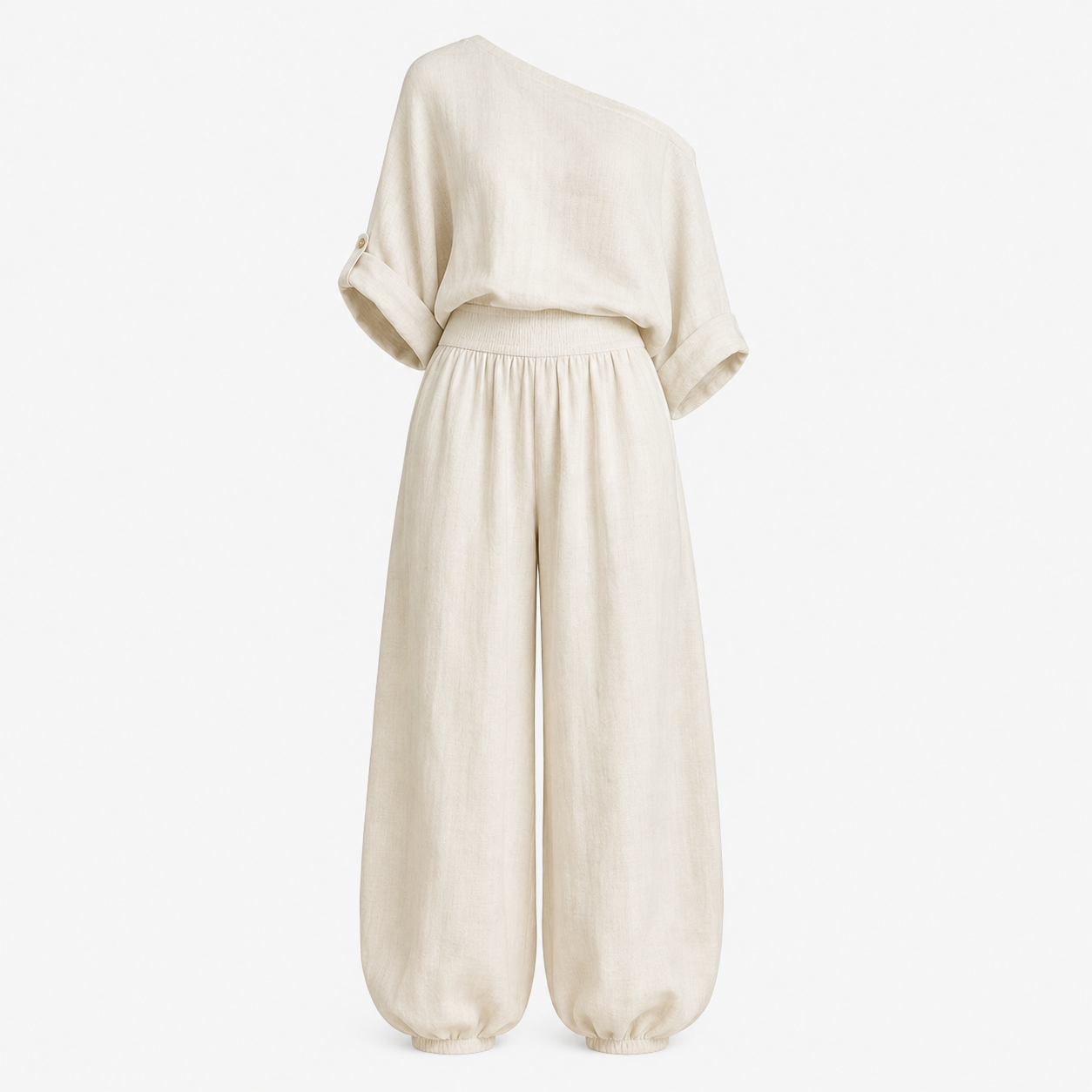 MatildaRobertsOff-ShoulderLinen-LookTwo-PieceSetinCreamitems.png
