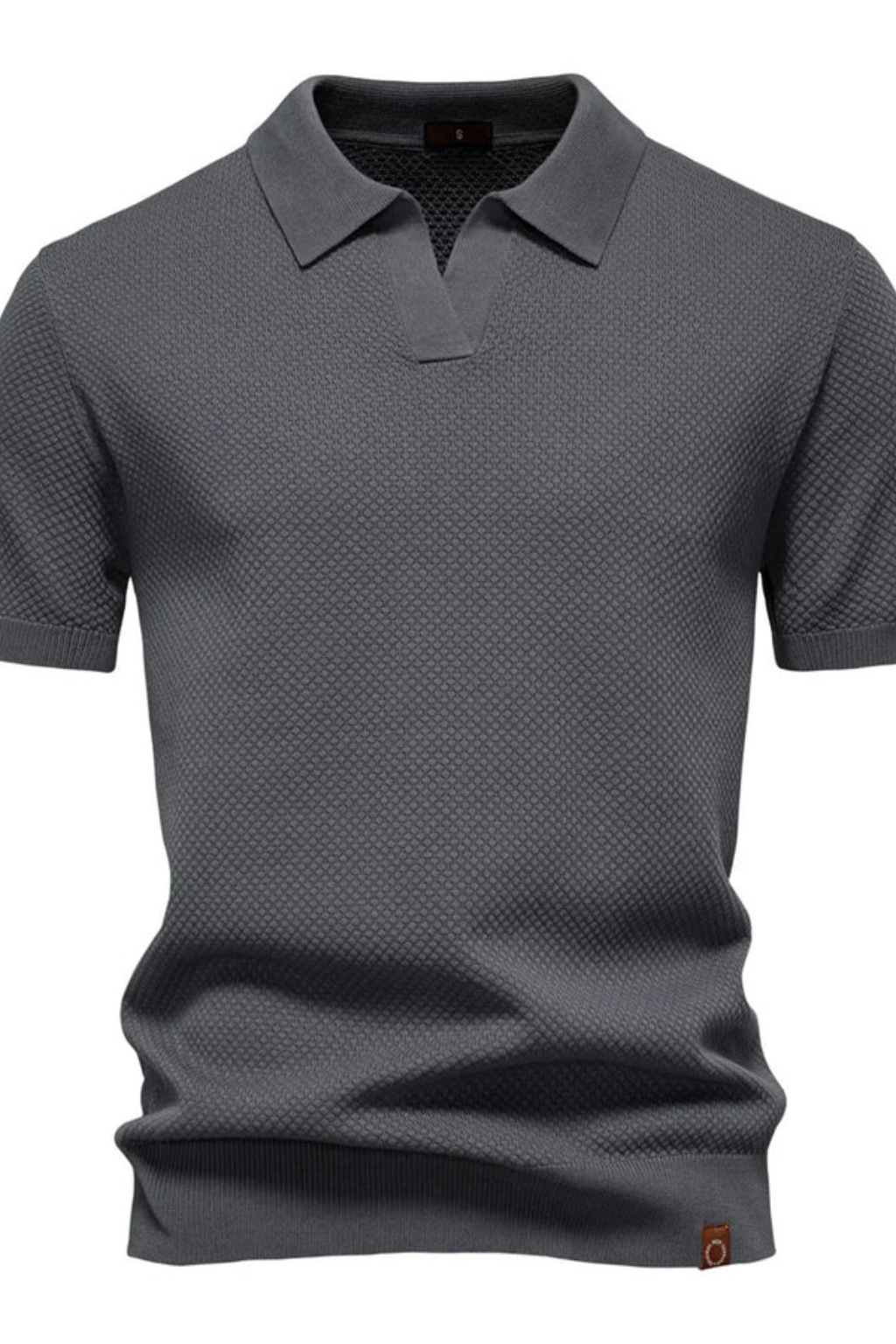 Matteo Bellini | Textured Polo Shirt For Men