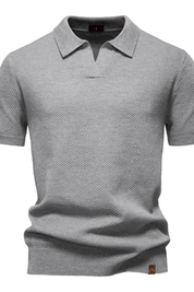 Matteo Bellini | Textured Polo Shirt For Men