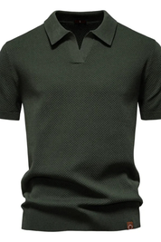 Matteo Bellini | Textured Polo Shirt For Men