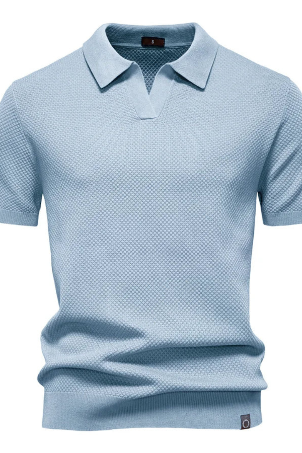 Matteo Bellini | Textured Polo Shirt For Men