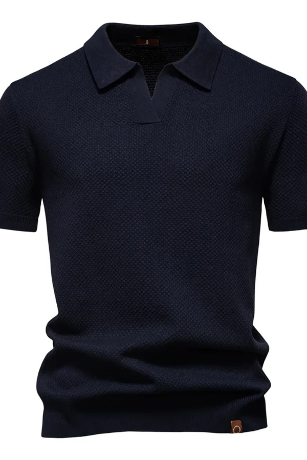 Matteo Bellini | Textured Polo Shirt For Men