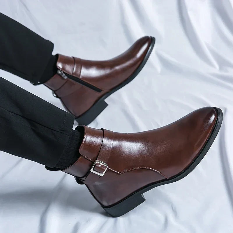 Francesco D’Amico | Roma Executive Leather Boots Luxe