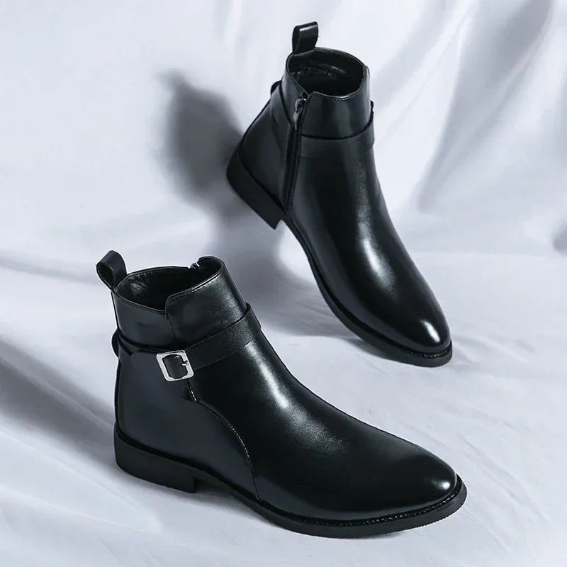 Francesco D’Amico | Roma Executive Leather Boots Luxe