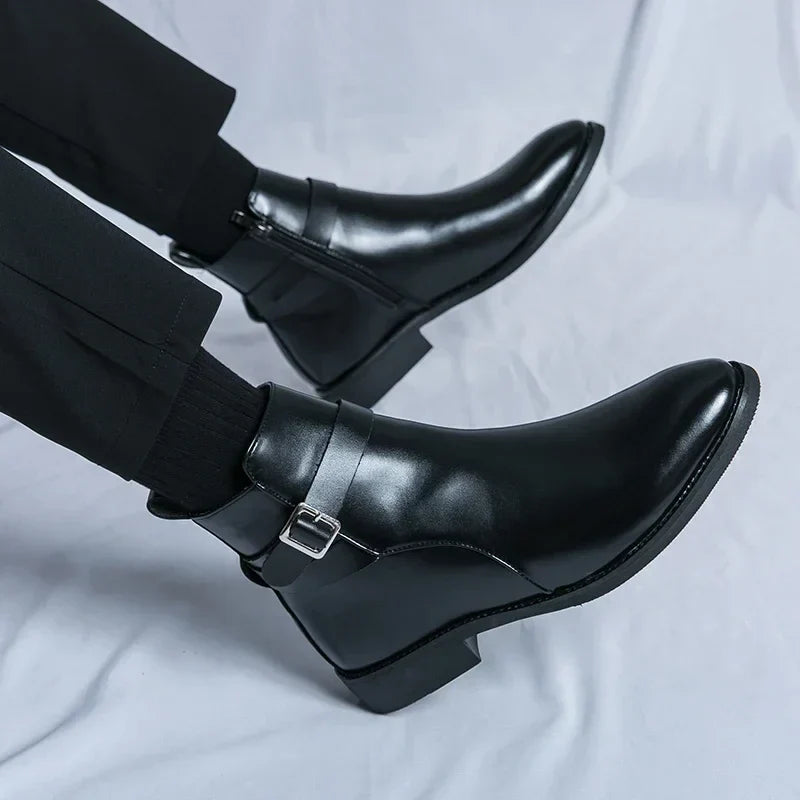 Francesco D’Amico | Roma Executive Leather Boots Luxe