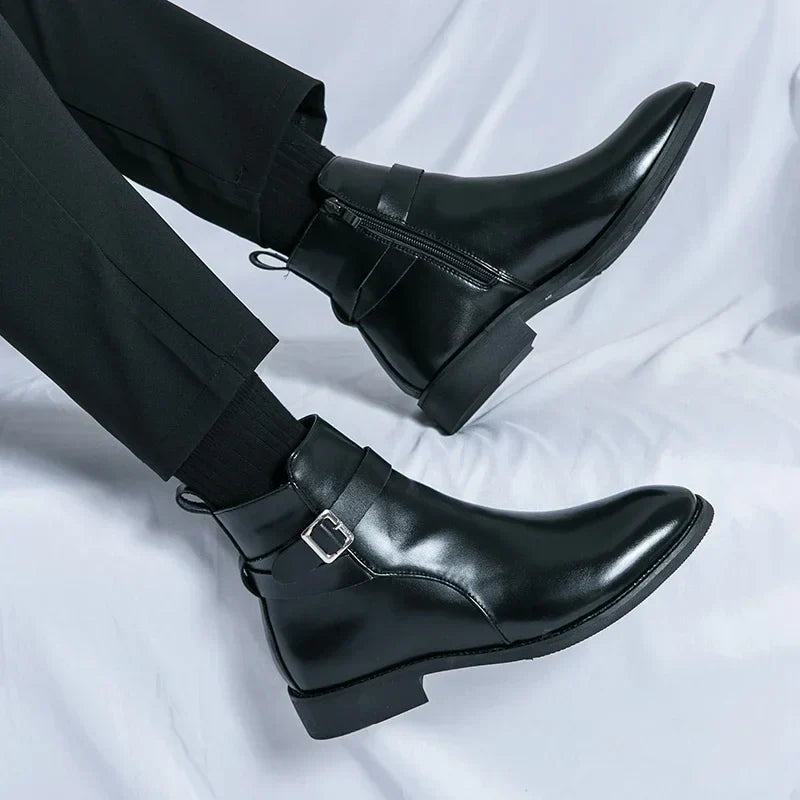 Francesco D’Amico | Roma Executive Leather Boots Luxe